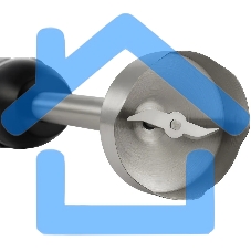 Блендер погружной Hyundai HYB-H3845 1000Вт черный/серебристый