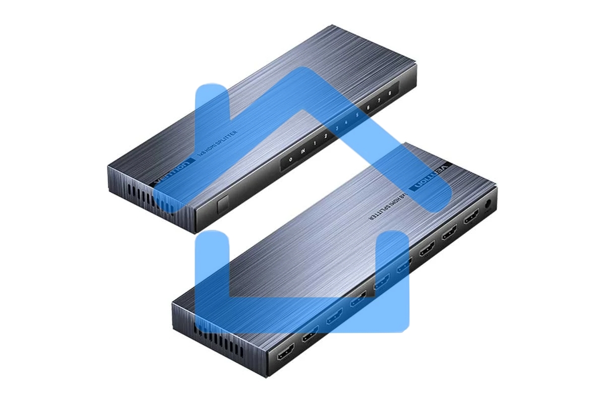 Разветвитель - сплиттер Vention HDMI 19F/8x19F на 8 мониторов