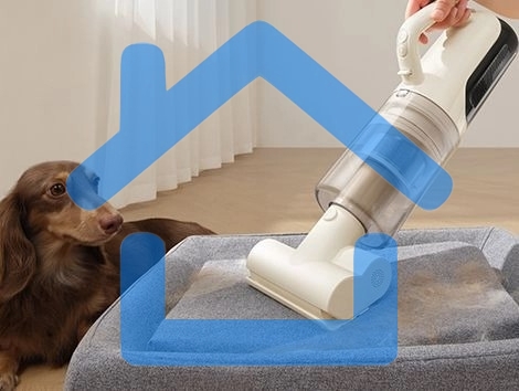 Вертикальный моющий пылесос Dreame Trouver K30 Mix белый, 7*2600 mAh, 300Вт, сухая/влажная уб., 500 мл., работа от АКБ max 30 мин