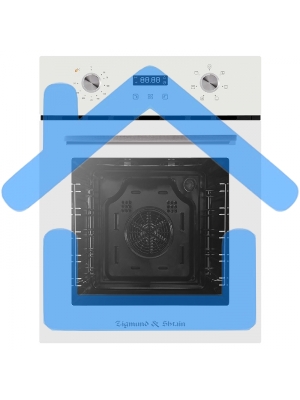 Духовой шкаф электрический встраиваемый Zigmund & Shtain E 145 W белый