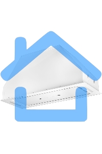 Вытяжка встраиваемая Zigmund & Shtain K 014.7 W белый, 72 см, 1100 куб. м/ч, 62 дБ