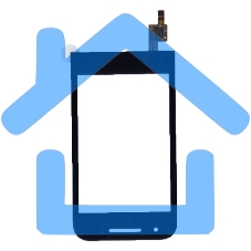 Сенсорное стекло (тачскрин) для Samsung GT-S5820, черное