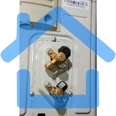 Кондиционер сплит-система настенного типа RIX LITE I/O-W12MB 12000 BTU, 32 м², 28 дБ, охлаждение, обогрев, осушение, белый