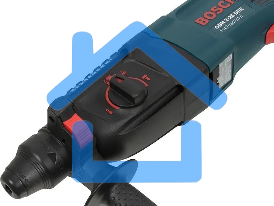 Перфоратор Bosch GBH 2-26 DRE Professional патрон:SDS-plus уд.:2.7Дж 800Вт (кейс в комплекте)
