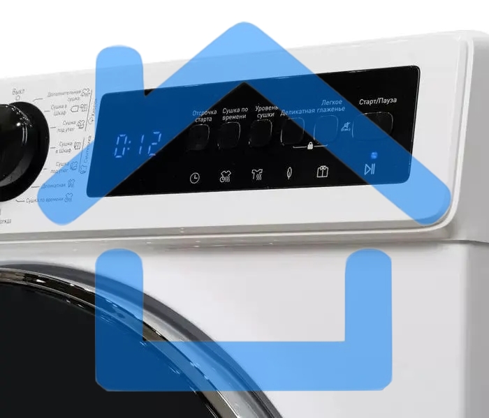 Сушильная машина DeLonghi DTD 8105 C FABIO белый, 8 кг, сушка - конденсационная, программ - 15, 59.6 x 84.5 x 56.3 см