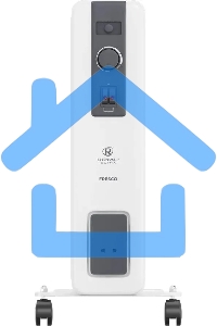 Радиатор масляный Royal Clima ROR-FR7-1500M 1500Вт белый/черный