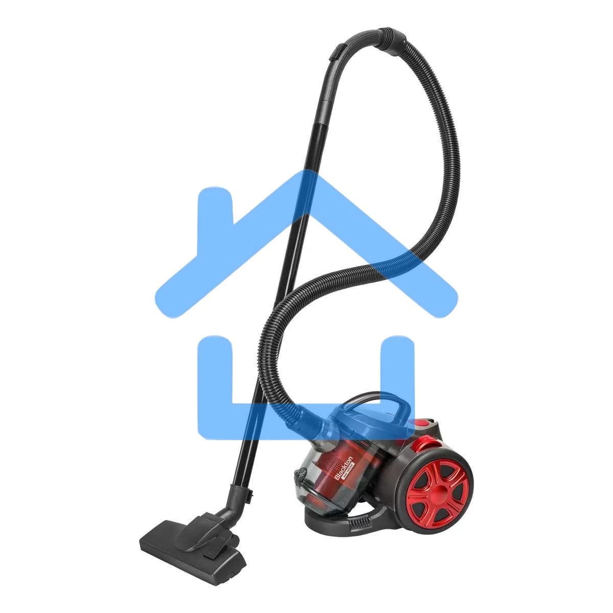 Пылесос Blackton Bt VC1802B серый/красный, 350 Вт, сухая уборка, пылесборник контейнер 2 л