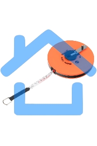 Рулетка геодезическая, 30 м х 12,5 мм, лента ПВХ, закрытый круглый корпус Sparta