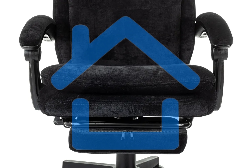 Кресло руководителя Бюрократ T-9950MSG-F/BLACK-PU черный