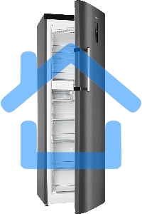 Морозильный шкаф Atlant М-7606-150-ND черный, 245 л, 7 ящиков