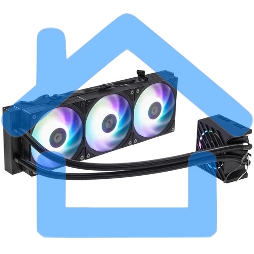 Система водяного охлаждения ID-Cooling Dashflow 360 XT Pro ARGB черный 120мм алюминий+медь 2150rpm 32.5db 4-pin 350W