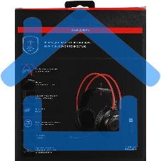 Наушники с микрофоном A4Tech Bloody G200S черный/красный 2м мониторные USB оголовье (G200S USB/ BLACK +RED)