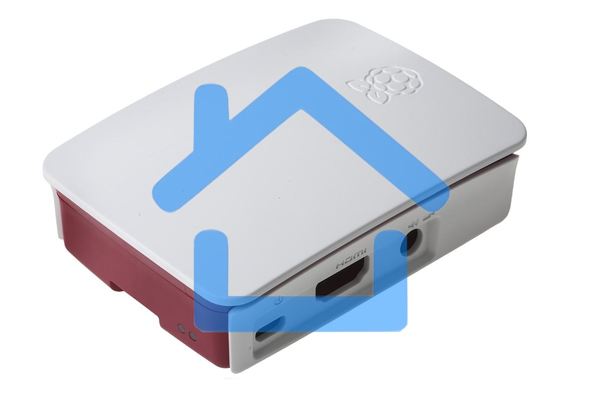 Корпус Raspberry Pi 3 Model B Official Case BULK, Red/White, для Raspberry Pi 3 Model B (909-8132)