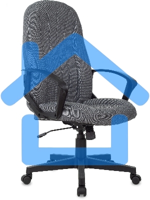 Кресло руководителя Бюрократ T-898 серый 3C1 крестов. пластик