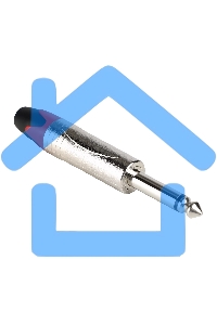 Комплект кабельных разъемов Wize WCJM6.3M-5 Jack 6.3 мм, моно (вилка), 5 шт. в комплекте