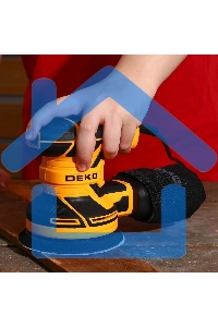 Шлифмашина эксцентриковая сетевая DEKO ZKG-125