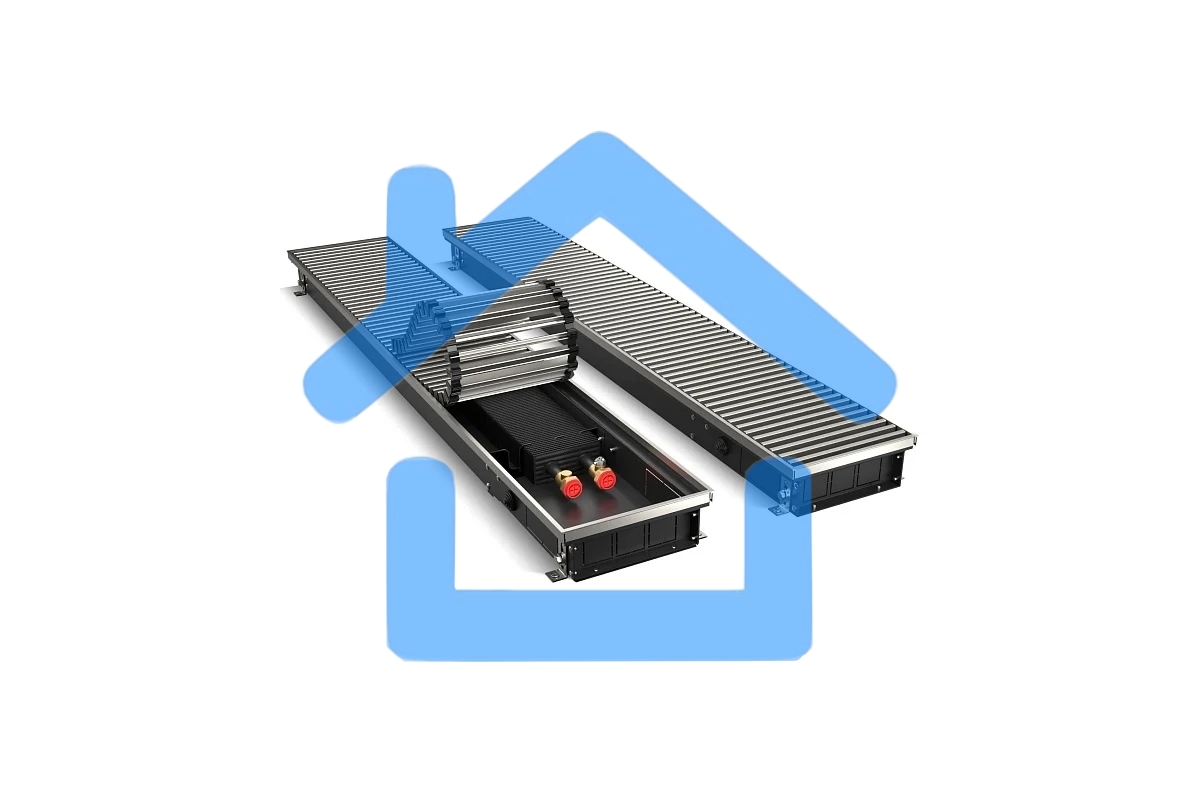 Конвектор внутрипольный Royal Thermo ATRIUM-75/200/1000-DG-U-NA