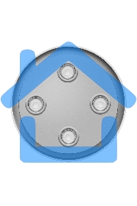 Вытяжка пристенная Maunfeld Lee Wall 39 белый, 38 см, 1000 куб. м/ч, 52 дБ (сенсор)