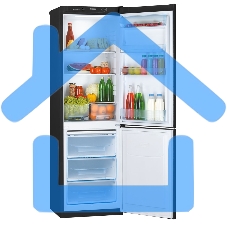 Холодильник Pozis RK-149 черный двухкамерный 240/130 л морозилка снизу