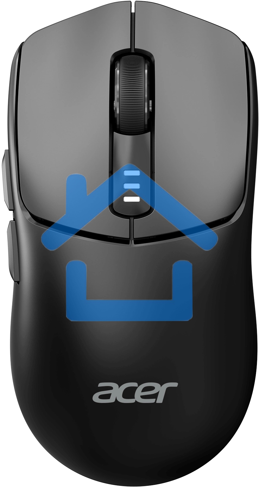 Мышь беспроводная Acer OMR312 черный, 3200 dpi, радиоканал, Bluetooth, USB, кнопки - 5