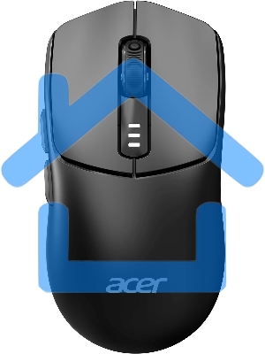 Мышь беспроводная Acer OMR312 черный, 3200 dpi, радиоканал, Bluetooth, USB, кнопки - 5