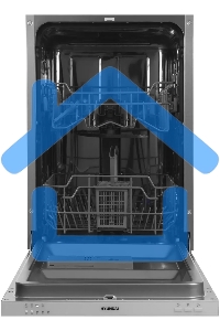 Встраиваемая посудомоечная машина Hyundai HBD 440P, белый, 44.8 см, 9 компл., 49 дБ, класс A++