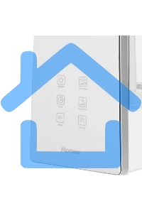 Увлажнители воздуха Pioneer HDS12 белый