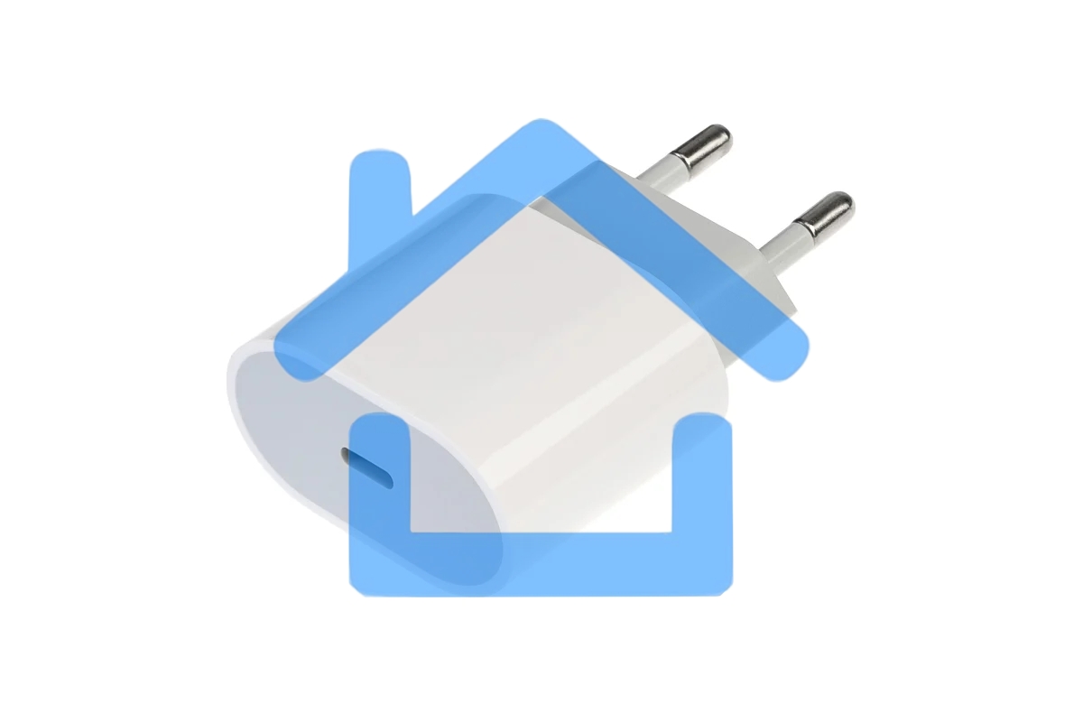 Сетевое зарядное устройство Rexant USB-C, 20Вт в комплекте с кабелем USB-C – Lightning