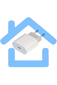 Сетевое зарядное устройство Rexant USB-C, 20Вт в комплекте с кабелем USB-C – Lightning