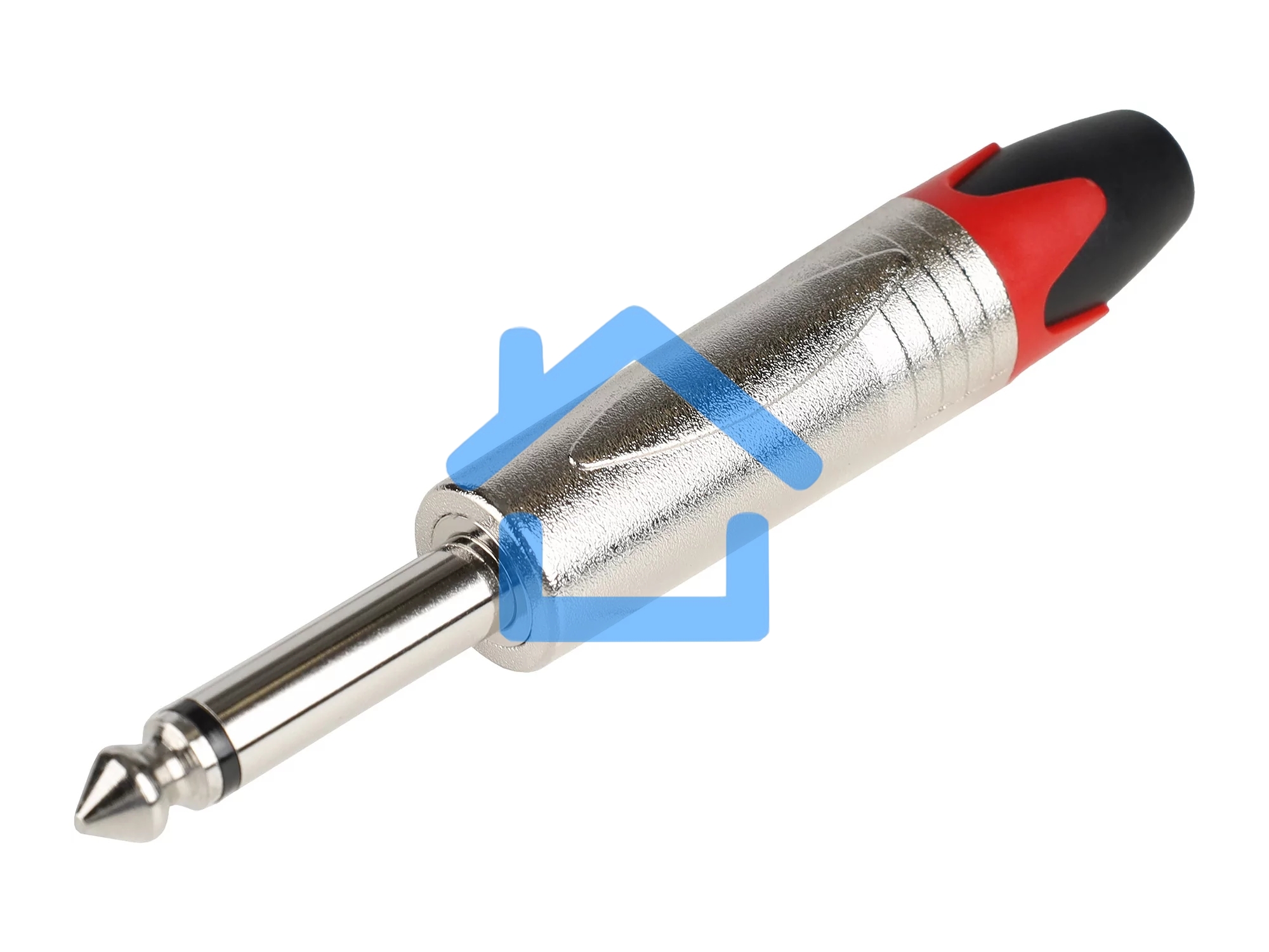 Комплект кабельных разъемов Wize WCJM6.3M-5 Jack 6.3 мм, моно (вилка), 5 шт. в комплекте