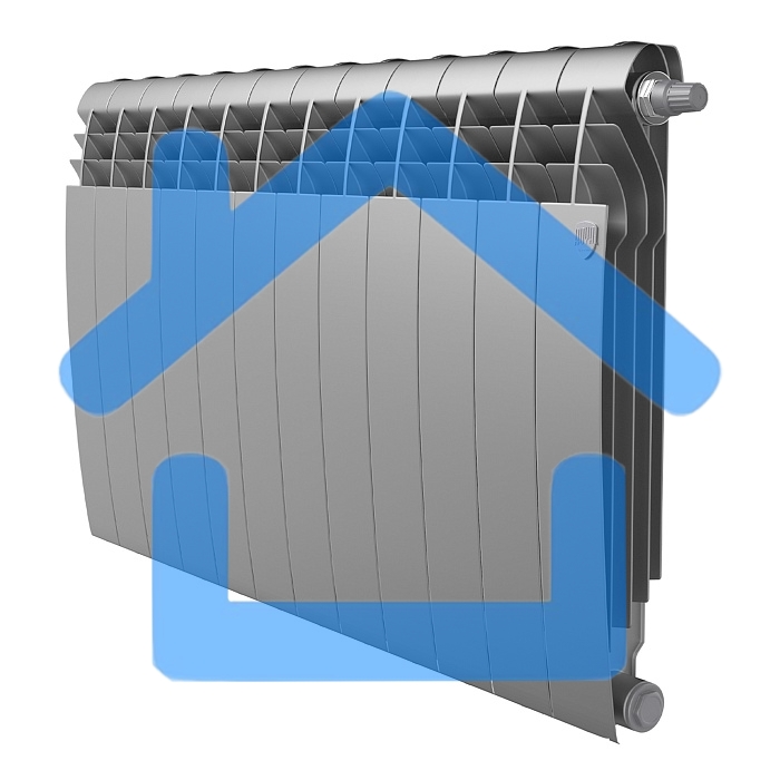 Радиатор Royal Thermo BiLiner 500 Silver Satin VR80 - 12 секц.