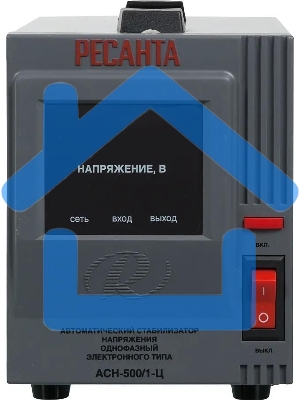 Стабилизатор напряжения Ресанта АСН-500/1-Ц 63/6/1