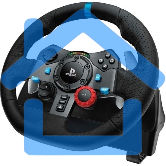 Руль Logitech G29 Driving Force черный 941-000114