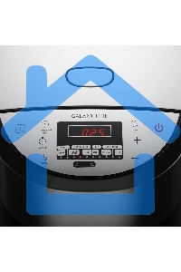 Мультиварка Galaxy Line GL 2648, серый, индукционная, объем 4 л, 1350 Вт, 11 программм