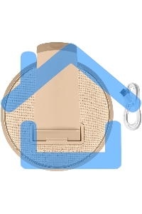 Портативная колонка BBK BTA1110 золотистый 10W 2.0 BT 10м 1800mAh