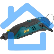 Гравировальная машина FIT DG-130PL, 130 Вт, 10000-35000 об/мин, 2,4/3,2 мм, БС щеток, набор насадок 210 шт., кейс