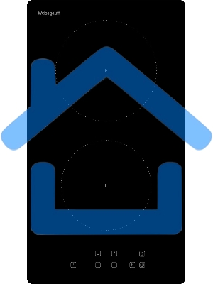 Индукционная варочная панель Weissgauff HI 32 BA черный