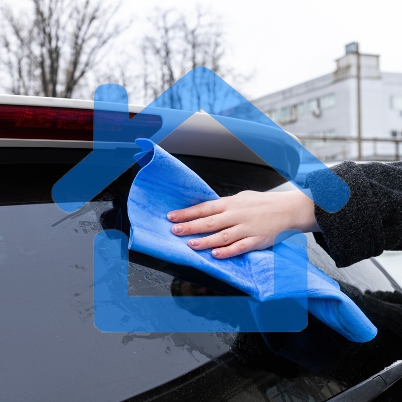 Замша искусственная в тубе Rexant 43х32см 80-0809