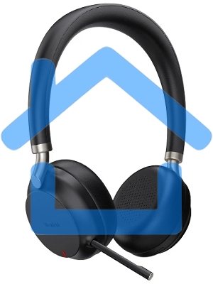 Гарнитура беспроводная Yealink BH72 Lite UC Black USB-C, Bluetooth, HD, пров.зарядка, шумодав, черная (BH72 Lite UC Black USB-C)