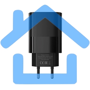 Зарядное устройство MORE CHOICE (4620202553416) NC09m 1USB 3.0A QC3.0 15W, черный