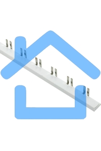 Шина соединительная PIN 2ф 63А мед. изол. 54мод (дл.1м) EKF pin-02-63