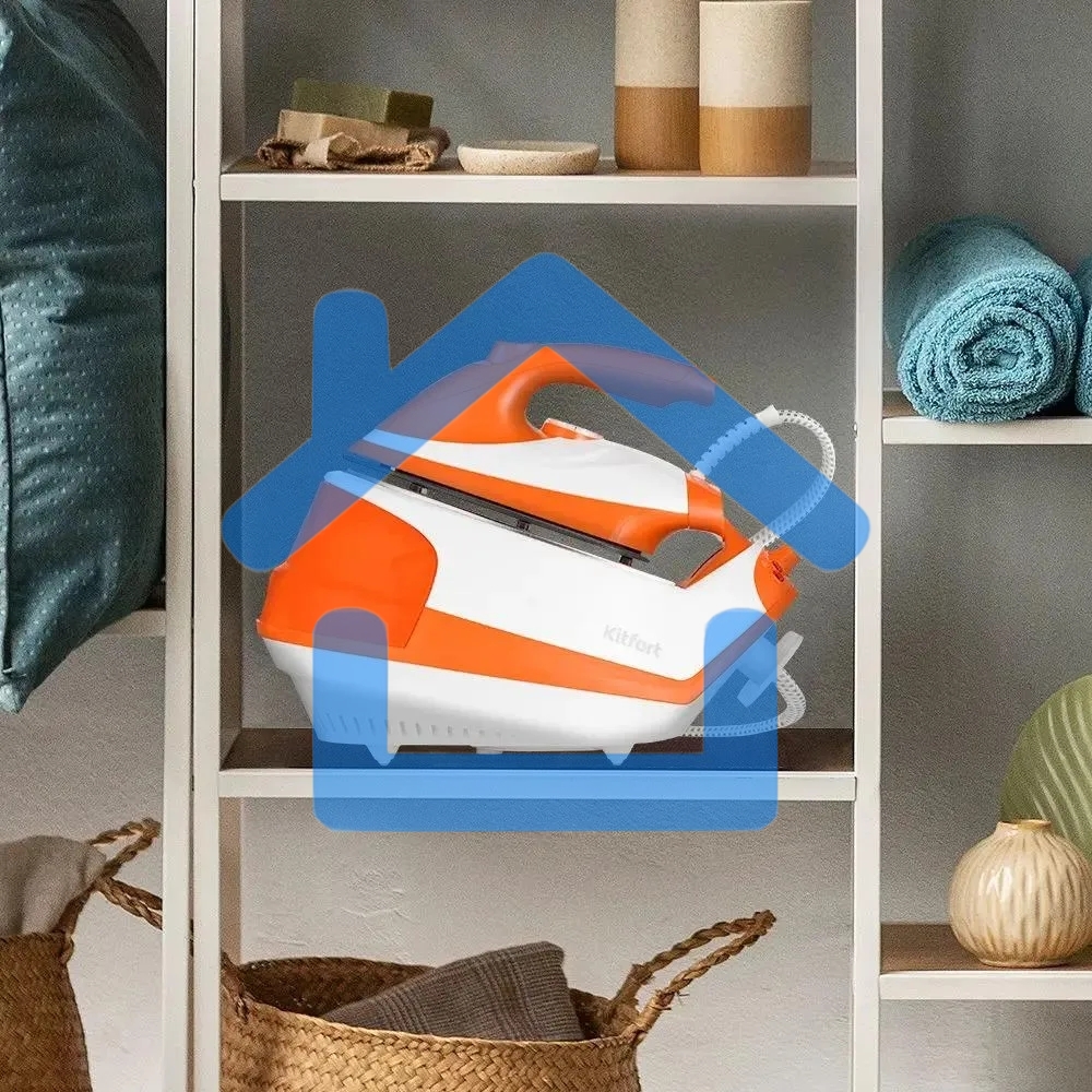 Парогенератор Kitfort КТ-9135-2 2000Вт оранжевый/белый