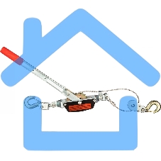 Лебедка ручная усиленная Fit 64646 2000 кг, 2.5 м