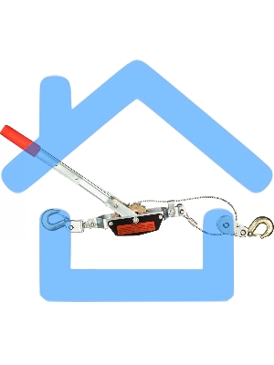 Лебедка ручная усиленная Fit 64646 2000 кг, 2.5 м