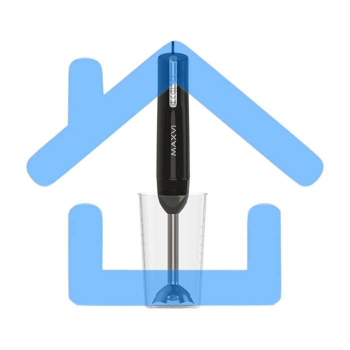 Блендер ручной Maxvi HB621S черный