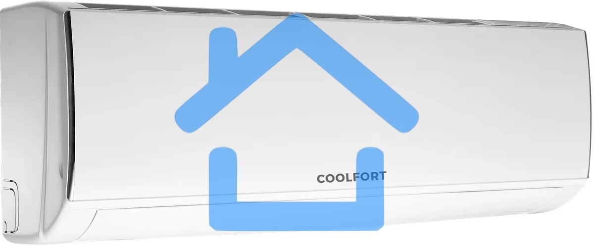 Кондиционер сплит-система Coolfort CF-4102 9000 BTU, 20 м², 37 дБ, охлаждение, обогрев, белый