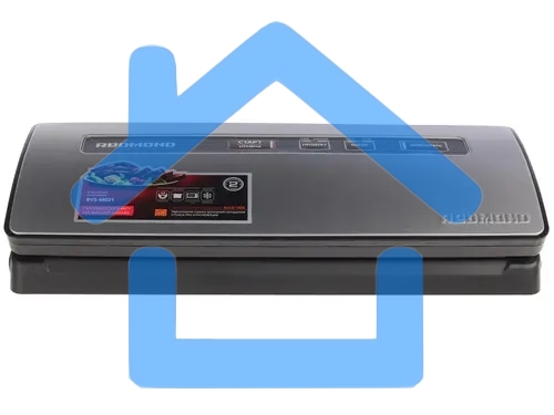 Вакуумный упаковщик Redmond RVS-M021 250Вт серебристый/черный