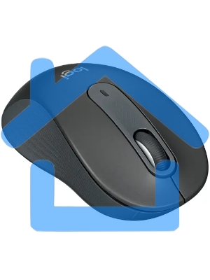 Мышь беспроводная Logitech Signature M650 графитовый, 4000 dpi, радиоканал, Bluetooth, USB, кнопки - 5