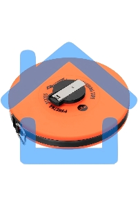 Рулетка геодезическая, 30 м х 12,5 мм, лента ПВХ, закрытый круглый корпус Sparta