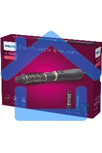 Фен-щетка Philips BHA301/00 800Вт черный
